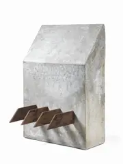 Mauro Staccioli, Senza titolo, 1974, Scultura in cemento e ferro