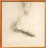 Senza titolo by Pier Paolo Calzolari, 1973, mixed media and collage on card, offered Dec 2022