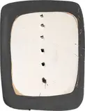 Lucio Fontana, Concetto spaziale, 1958, Terracotta ingobbiata