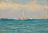 Fanale by Renato Natali, oil on panel, offered Oct 2022