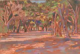 Ulvi Liegi, Ardenza, oil on cardboard