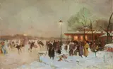 Ruggero Panerai, Pattinaggio al Bois de Boulogne