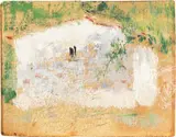 Raffaello Sorbi, Casa, oil on tavoletta