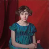 Oscar Ghiglia, Ritratto di giovinetta