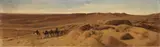 Stefano Ussi, Carovana nel deserto, 1869, oil on canvas