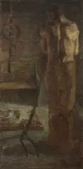 Giuseppe Cominetti, Le forgeron, 1906, oil on canvas