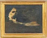 Piccione vivo by Giovanni Agostino Cassana, oil on canvas, offered Oct 2022