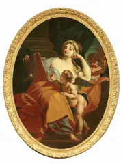 Antonio Bellucci, Sibilla, oil on canvas