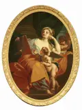 Antonio Bellucci, Sibilla, oil on canvas