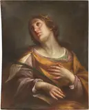 Bartolomeo Gennari, Santa Caterina d'Alessandria, oil on canvas