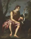 Francesco Curradi, San Giovanni, oil on canvas
