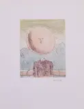 René Magritte, L'art de vivre, 1969, etching and acquatinta