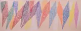 Piero Dorazio, Composizione, 1990, screenprint a colori on paper