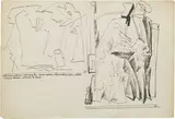 Alberto Magnelli, Senza titolo, ink on paper
