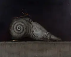 Condottiero B.C. by Vilmore Armodio Schenardi, 1998, tempera on panel, offered Jul 2022