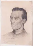 Pietro Annigoni, Ritratto di Ugo Capocchini, 1930, pencil on paper