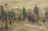 Pietro Scoppetta, Viale parigino