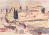 Ardengo Soffici, Paesaggio di Poggio a Caiano, il Concone