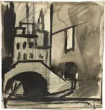 Mario Sironi, Paesaggio con ponte