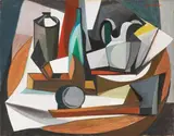 Natura morta con la scure by Renato Guttuso, 1947, oil on canvas, offered May 2022