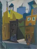 Afro Basaldella, Strada di città