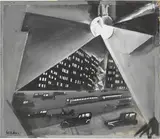 Mario Sironi, Paesaggio urbano, 1925, mixed media on cardboard