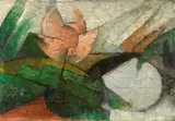 Natura morta by Roberto Marcello Iras Baldessari, 1917, oil on panel, offered May 2022