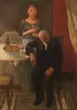 Achille Funi, Il padre, 1936, oil on canvas