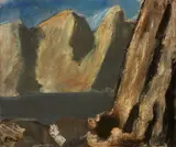 Mario Sironi, Paesaggio con montagne