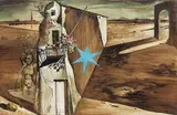 Salvador Dalí, Composition avec tour (Progetto per sipario di scena di «Café de Chinitas»)