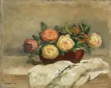 Carlo Carrà, Cesto di rose