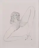 Hans Bellmer, Senza titolo, lithograph