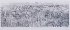 Giovanni Barbisan, Castelcucco, 1963, etching