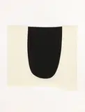 Alberto Burri, Bianchi e neri I-D, 1967, lithograph