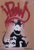 Senza titolo (Dismaland) by Banksy, 2015, stencil and spray on cardboard, offered May 2022