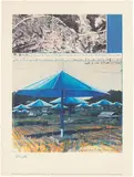 The Umbrellas (Joint Project for Japan e USA, 1991) by Christo, 2003, Stampa offset, offered May 2022