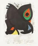 Dalla cartella «Joan Miró» by Joan Miró, 1974, lithograph a colori, offered May 2022