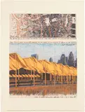 The Gates (Project for Central Park, New York City, 1996) by Christo, 2003, Stampa offset, offered May 2022