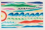Piero Dorazio, Senza titolo, 1992, acquatinta on rame