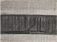 Bice Lazzari, Senza titolo, 1966, mixed media on paper