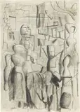 Mario Sironi, Composizione con figura e manichini