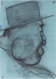 Ritratto di Attilio Balena by Lorenzo Viani, 1920, charcoal on paper, offered May 2022