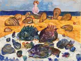 Senza titolo by Antonio Possenti, 1988, oil on canvas board, offered May 2022