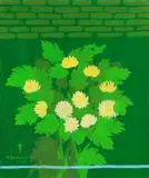 Adolfo Borgognoni, Senza titolo, 1988, oil on canvas