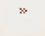 Mel Bochner, Senza titolo, 1974, watercolour on paper