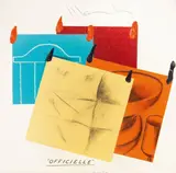 Officielle by Aldo Mondino, acrylic and vernice on canvas, offered May 2022