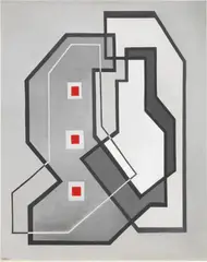 Mario Radice, R.S.Y., 1970, oil on canvas