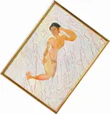 Luigi Ontani, Gedè giacente nel tutto e nel niente
