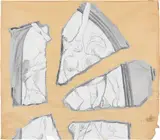Stephen Cox, Senza titolo, tempera and mixed media on paper