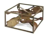 Arman, Don Juan I, scultura in bronze a patina marrone